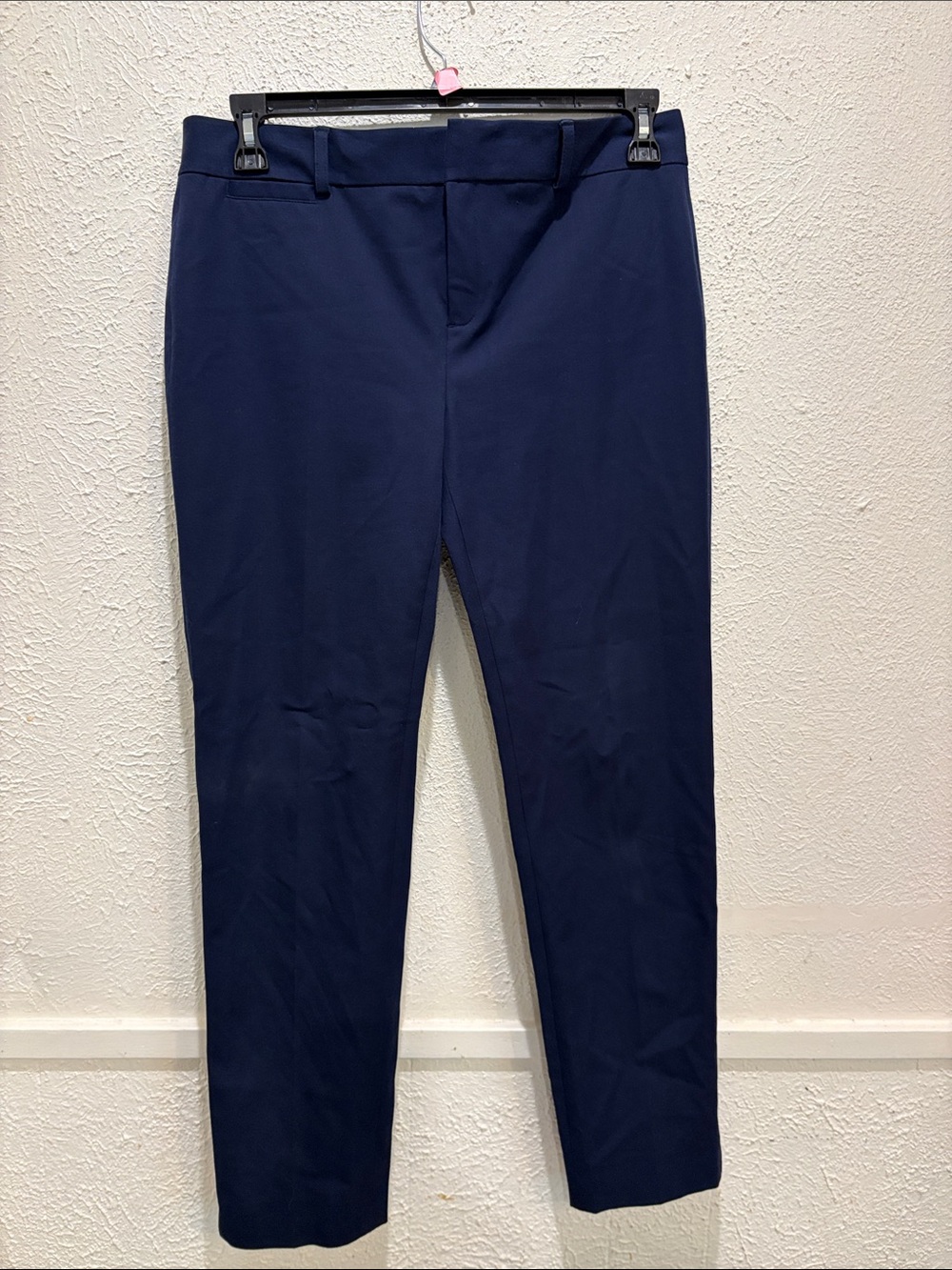 crown & ivy Navy Ankle-Length Cropped Pants